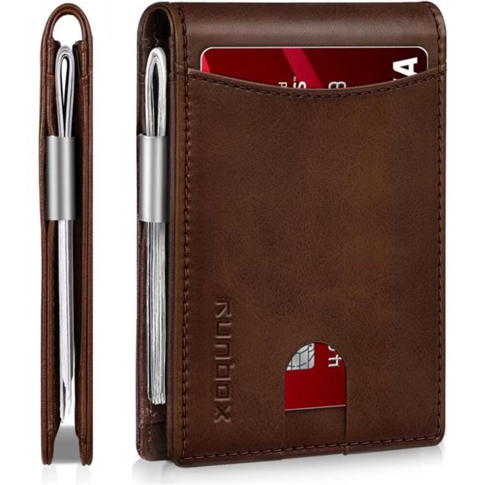 New Slim Novelty Wallets for Men RFID Blocking 11 Card Holder Minimalist